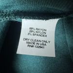 Amanda Uprichard  Emerald Green Off‎ The Shoulder Midi Pencil Dress Sz M Photo 3