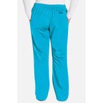 Authentic Cherokee Workwear Cherokee Workwear Set Womens XS Flare Pant and Round Neck Top Scrubs Drawstring Photo 2