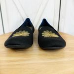 Rothy's Rothy’s Limited Edition Holiday Golden Sunburst Loafer Flats Black Gold 9 Photo 3