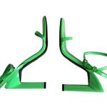 Marc Fisher Women’s Arthur Neon Green Strappy Heel Sandals Size 7.5 NWOT Photo 3