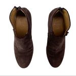 Jack Rogers Wedge Ankle Bootie Emery Dark Espresso Scalloped Trim Suede Size 6 Photo 6