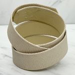 Off-White Embossed Faux Leather No Buckle Belt Size Small S Womens Photo 2