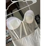 retrofete Ludlow Strapless Corset Mini Dress White Womens Size XS Photo 6
