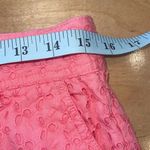 Gap  Womens Eyelet Cotton 3" Inseam City‎ Shorts Salmon Pink Size 6 Photo 7