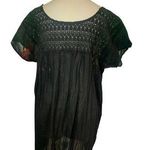 Women's El Interior Black Cotton Shirt Photo 0