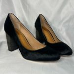 Corso Como  Anya Black Calf Hair Block Heels 8 Photo 1