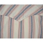 Cruel Girl  Pink Gray Striped Snap Front Western Shirt Size XL  Cotton Cowgirl Ro Photo 6