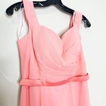 Kanali K  Womens Dress Pink Melon Bridesmaid Gown NEW Unaltered Photo 2