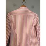 Rag and Bone  Women's Indiana Striped Twisted Shirt Pink White Size XS Photo 8