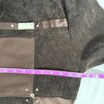 INC Women's | Rio  | Vintage Brown Suede Italy Zip Jacket Pantsuit 2 pc. Photo 5