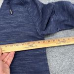 Soft Surroundings  Sweater Navy Blue My Weekender Hoodie V Cotton Size M Photo 5