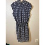 Max Studio  Women's Dress Blue White Polka Dot Sleeveless M Photo 1