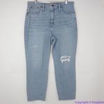 Madewell NEW  The Momjean in‎ Ellendale Wash: Raw-Hem Edition, 33 Photo 3