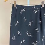 Worthington Vintage Size 10 Petite Ruffle Retro Floral Skirt Flowy Chic Feminine Photo 7