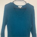Dress Barn  Blue Sweaterdress Women's 1X Photo 2