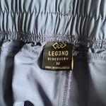 Women's Athletic Drawstring Elastic Waist Ice Blue Shorts Size M Photo 3