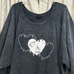 Torrid Ultra Soft Fleece Skull Heart Sweatshirt Photo 1