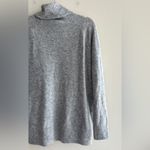 H&M  Basics Grey Turtleneck Sweater, Classic Cozy Knit, Size Small Photo 13