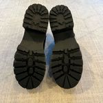 Jeffrey Campbell  Czech Black Lace Up Chunky Boots 9.5 Photo 6