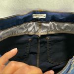 Green Coast Dark Wash Denim Skinny Leg Jegging Blue Size 2 Photo 2