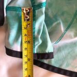Lululemon Speed Shorts Size 4 with Green, White, and Black Spray Dye Vapor Photo 8