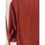 Zudio Women's Burnt Red/orange Embroidered Folk Style Dress Orange Size XL Photo 8