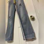 Pilcro ANTHROPOLOGIE  SLIM BOYFRIEND JEANS DISTRESSED SIZE 26 Photo 3