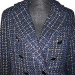 House of Harlow Double Breasted Tweed Blazer Photo 1
