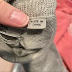 All Saints Grey Lightweight Cold Shoulder Turtleneck Sweater 4 Merino Wool Photo 6