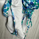 J.Crew Eco Ruffle Strap One Piece Swimsuit Blueberry Floral size 12 AU984 Photo 8