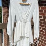 Lucy in the Sky Los Angeles White Mini Dress Women's Small Photo 0