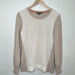 Tommy Bahama  womens Beige raglan Cashmere knit pull over Sweater size small Photo 1
