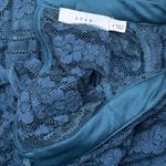 Lush Clothing LUSH Kelly Green Lace Long Sleeve Sweetheart Bodycon Dress Medium Photo 2