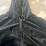 BCBGMAXAZRIA  Black Track Pants and Hoodie Set Photo 1