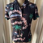 OP Ocean Pacific Vintage Hawaiian 1990’s Button Up Top Photo 0
