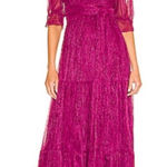 Tularosa New Jainey Maxi Dress in Deep Fuchsia Size Large Photo 0
