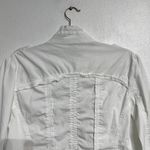 Peck & Peck  Weekend White Full Zip Jacket Sz S Photo 6