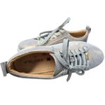 J/Slides Iridescent Platform Sneakers Size 10 Gold Photo 2