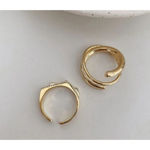 Boutique NEW Women's 14 Gold Filled Bar Simulated Diamond Ring, Adjustable Photo 6