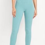 Old Navy Powersoft Teal Blue Plus Size 7/8 Leggings Size 3X Photo 0