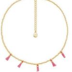 Gorjana NWT Revolve x  Playa Beaded Choker Tassel Necklace Photo 1