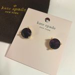 Kate Spade π NWT Round Rise and Shine Purple Stud Earrings Photo 0