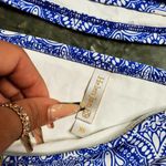 Helen Jon Blue Paisley Print 2 Piece Swimsuit Size XS Photo 2