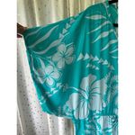 Makai Beach Hawaii Hawaiian Aloha Hibiscus Floral Batwing Drawstring Blouse S/M Size M Photo 2