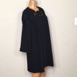 ALFANI black dress with cutout embroidered lace. New Size 10 Photo 3