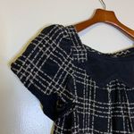 Marc by Marc Jacobs  womens signed plaid short sleeve blouse top in silk S Photo 5