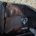 Windsor Black Leather Mini Skirt Photo 3