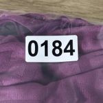 Juicy Couture  Velour Jogger Pants Womens L Purple‎ Logo Embossed Cozy Lounge Photo 7