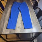 MM.LaFleur  Vibrant Blue Textured Straight Leg Pants Photo 2