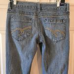 Vanity Jeans Y2K Flare Leg Size 27x35 (Actual 30x34) Low Rise BellBottom Denim Blue Photo 4